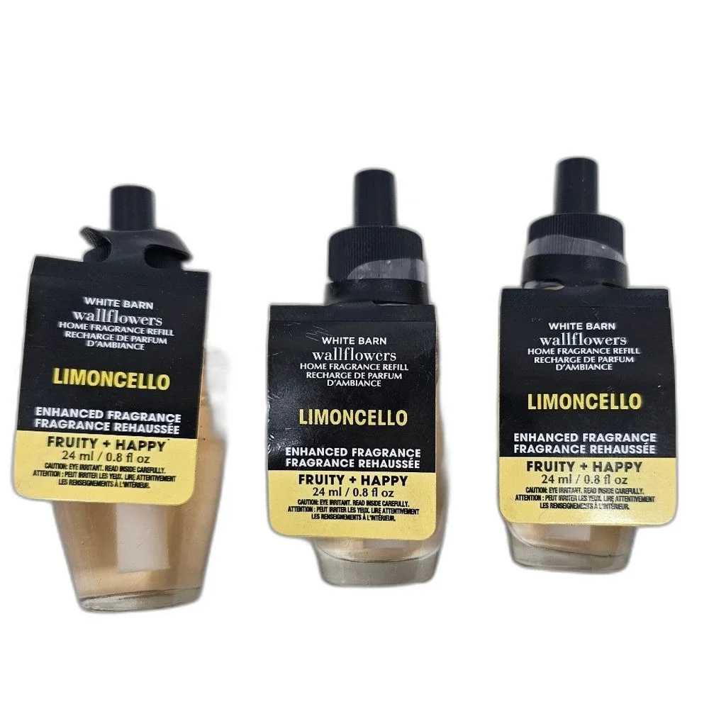 3 White Barn Limoncello wallflowers home fragrance refill - Picture 2 of 2